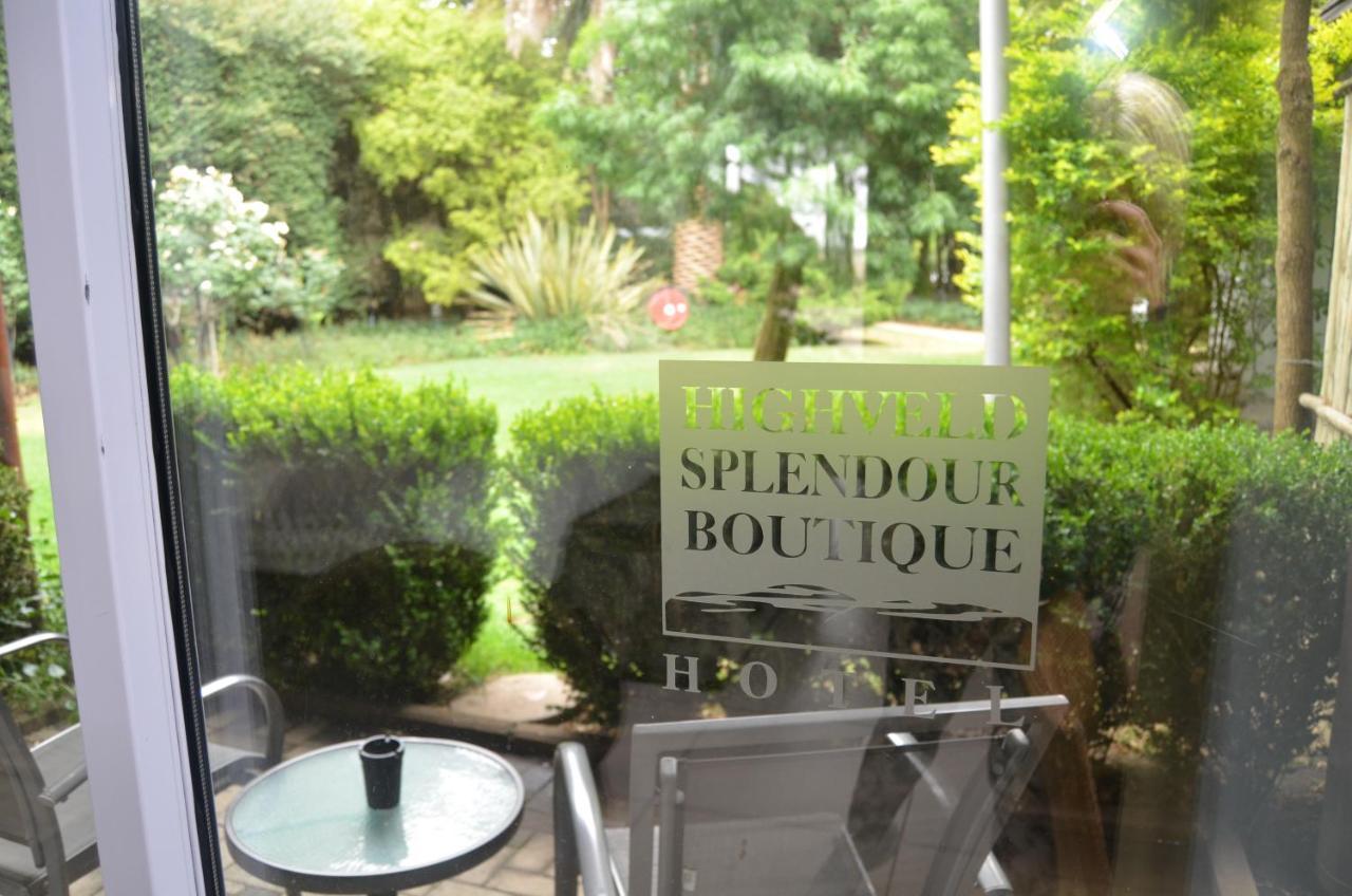 Highveld Splendour Boutique Bed And Breakfast Ermelo Ngoại thất bức ảnh